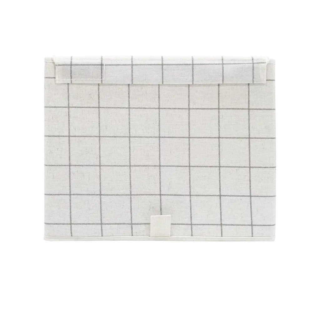 Фото 3 Коробка для хранения с крышкой KONSENSA 34.5x38.5x29 см полиэстер цвет разноцветный Фото 3 Коробка для хранения с крышкой KONSENSA 34.5x38.5x29 см полиэстер цвет разноцветный