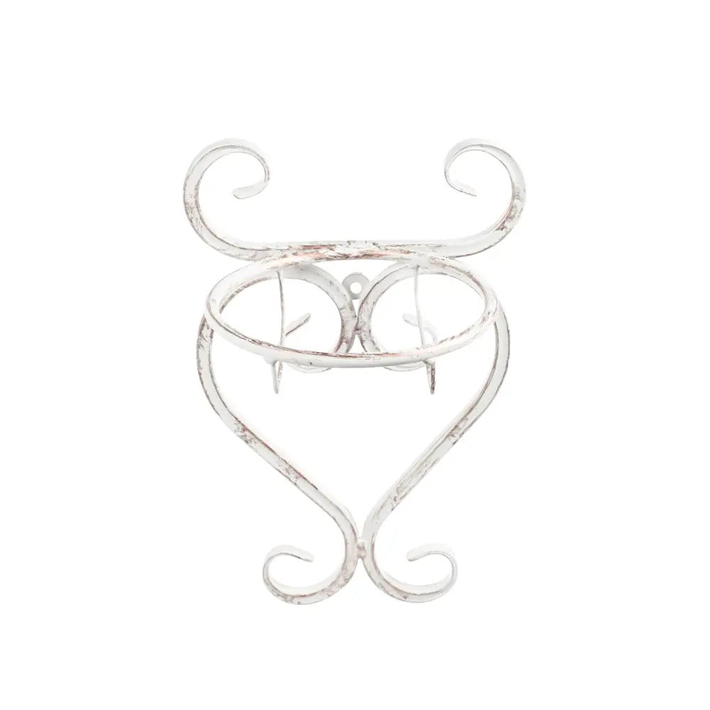 Фото 6 Держатель горшка для балкона Laptev на 1 кашпо цвет белый бронзовый