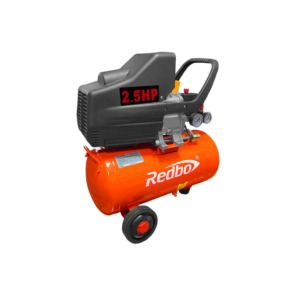 Фото 3 Компрессор сетевой Redbo ACO-25/1000, 25 л, 198 л/мин Фото 3 Компрессор сетевой Redbo ACO-25/1000, 25 л, 198 л/мин