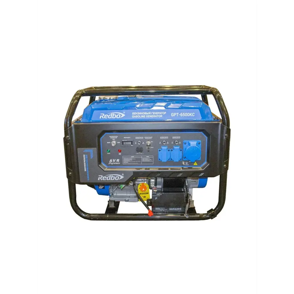 Фото 4 Генератор бензиновый Redbo GPT-6500KC 5.5 кВт Фото 4 Генератор бензиновый Redbo GPT-6500KC 5.5 кВт