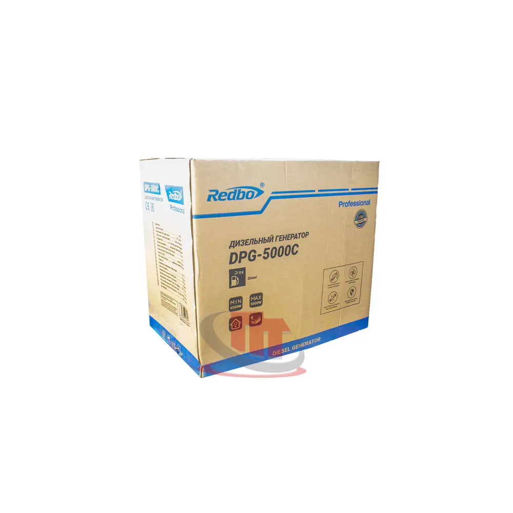 Фото 4 Генератор дизельный Redbo DPG-5000C 5 кВт Фото 4 Генератор дизельный Redbo DPG-5000C 5 кВт