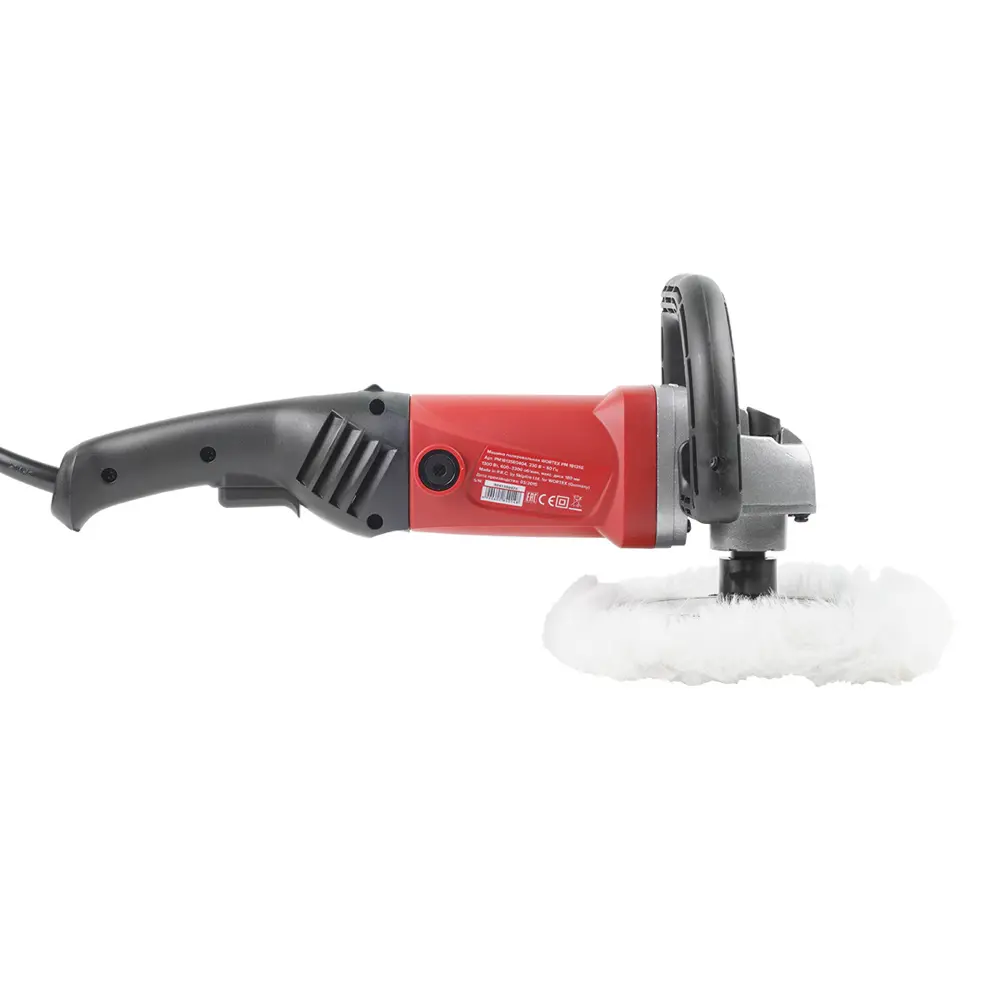 Фото 5 Полировальная машина сетевая Wortex PM 1813 SE, 1300 Вт, 180 мм Фото 5 Полировальная машина сетевая Wortex PM 1813 SE, 1300 Вт, 180 мм