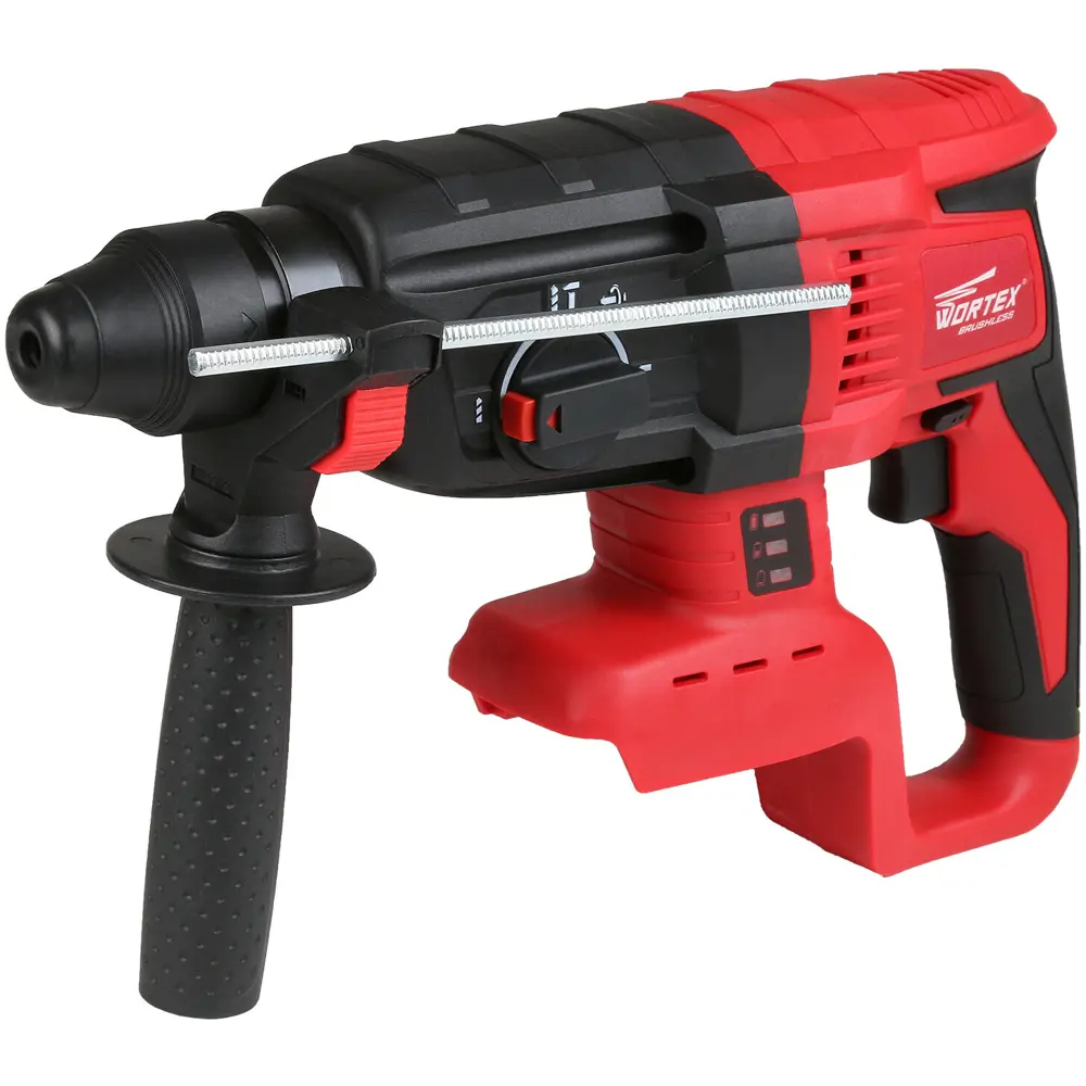 Фото 2 Перфоратор аккумуляторный бесщеточный SDS Plus Wortex CRH 1824-2 XLT Set, 18 В Li-Ion 1x4 Ач, 2.6 Дж Фото 2 Перфоратор аккумуляторный бесщеточный SDS Plus Wortex CRH 1824-2 XLT Set, 18 В Li-Ion 1x4 Ач, 2.6 Дж