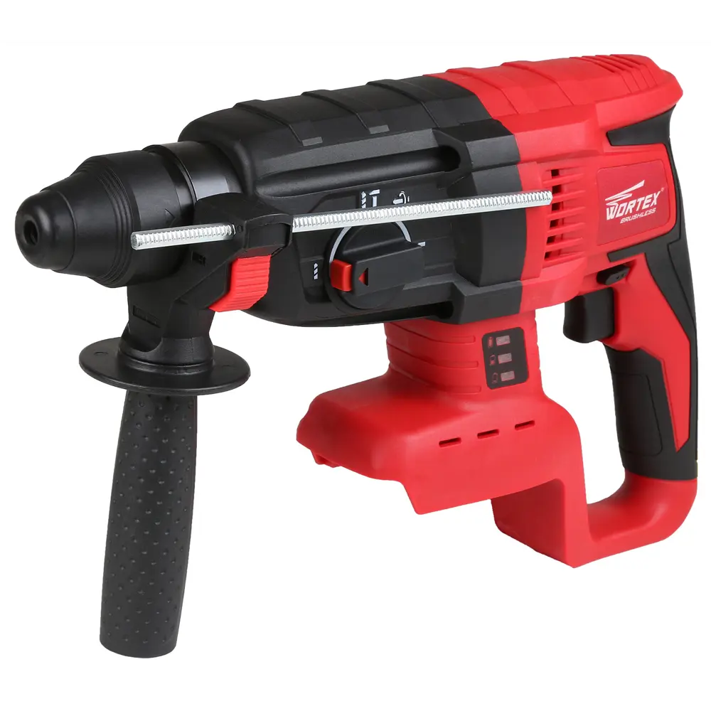 Фото 7 Перфоратор аккумуляторный бесщеточный SDS Plus Wortex CRH 1824-2 XLT Set, 18 В Li-Ion 1x4 Ач, 2.6 Дж Фото 7 Перфоратор аккумуляторный бесщеточный SDS Plus Wortex CRH 1824-2 XLT Set, 18 В Li-Ion 1x4 Ач, 2.6 Дж