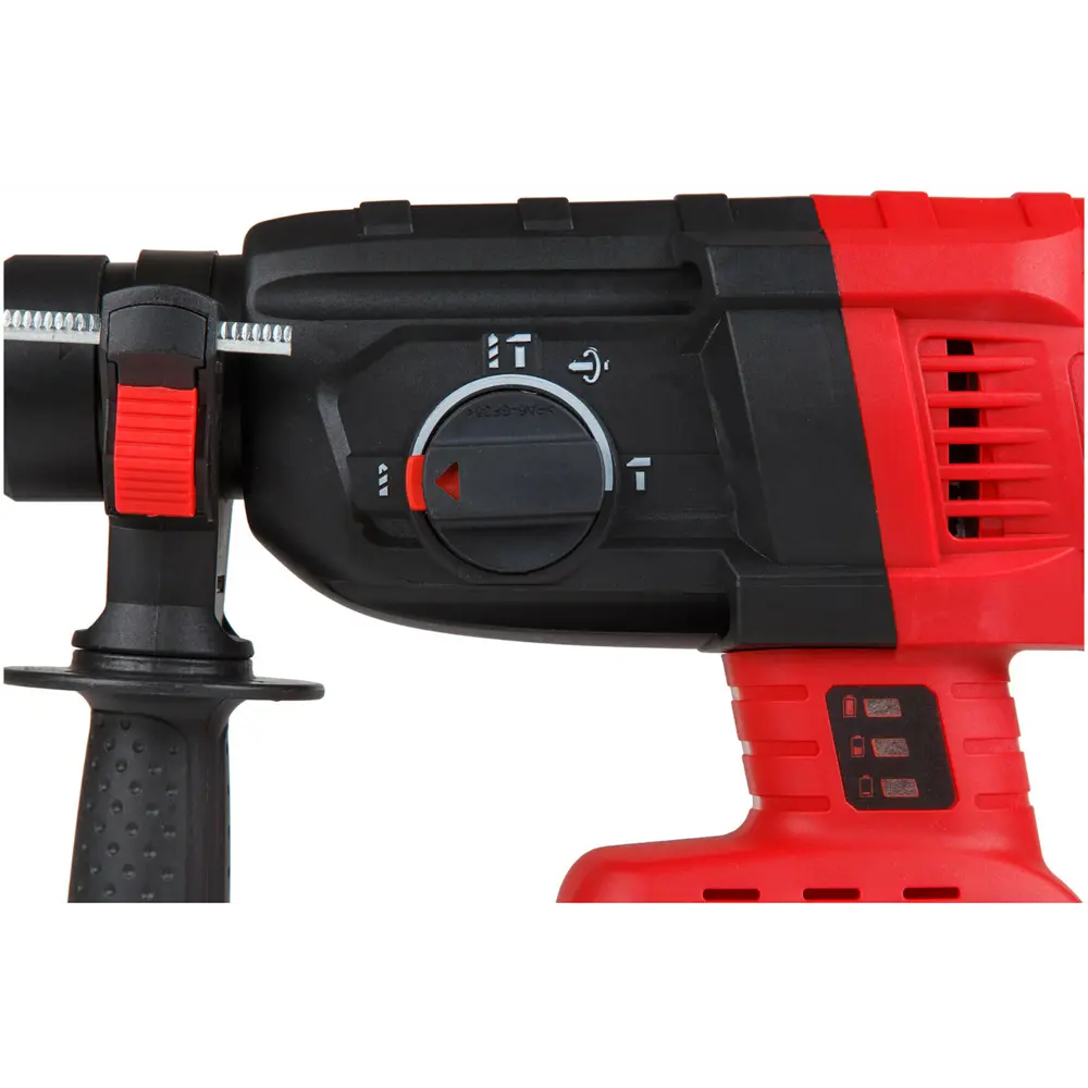 Фото 4 Перфоратор аккумуляторный бесщеточный SDS Plus Wortex CRH 1824-2 XLT Set, 18 В Li-Ion 1x4 Ач, 2.6 Дж Фото 4 Перфоратор аккумуляторный бесщеточный SDS Plus Wortex CRH 1824-2 XLT Set, 18 В Li-Ion 1x4 Ач, 2.6 Дж