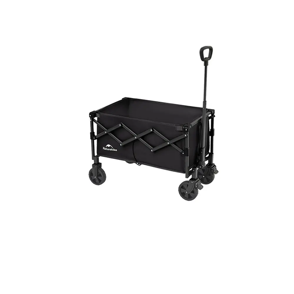 Фото Тележка Naturehike туристическая Light 75х45.5х91 см 70 л черная Фото Тележка Naturehike туристическая Light 75х45.5х91 см 70 л черная