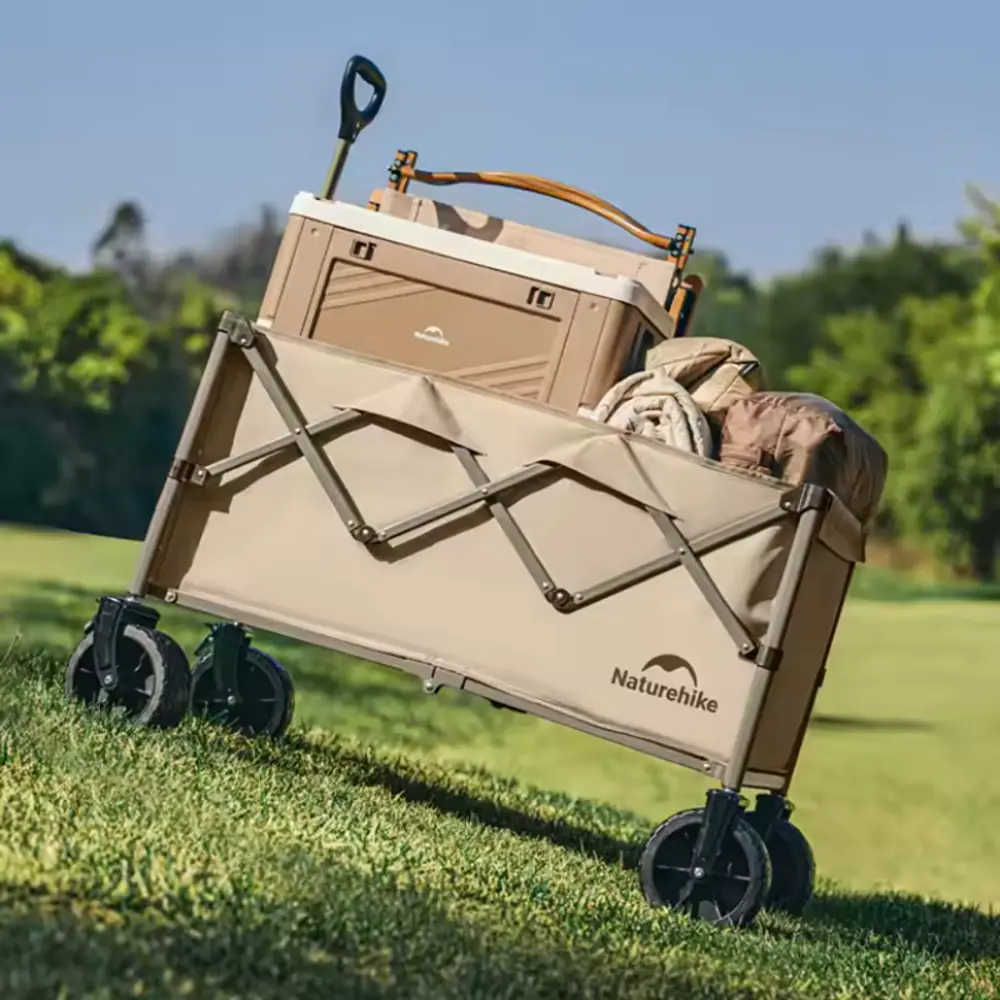 Фото 3 Тележка Naturehike туристическая Light 107х60х80 см 250 л коричневая Фото 3 Тележка Naturehike туристическая Light 107х60х80 см 250 л коричневая