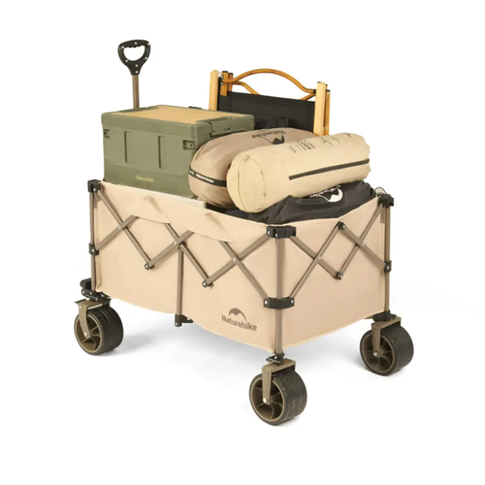 Фото 2 Тележка Naturehike туристическая Rubiks Cube 100х65.5х108 см 190 л бежевая Фото 2 Тележка Naturehike туристическая Rubiks Cube 100х65.5х108 см 190 л бежевая