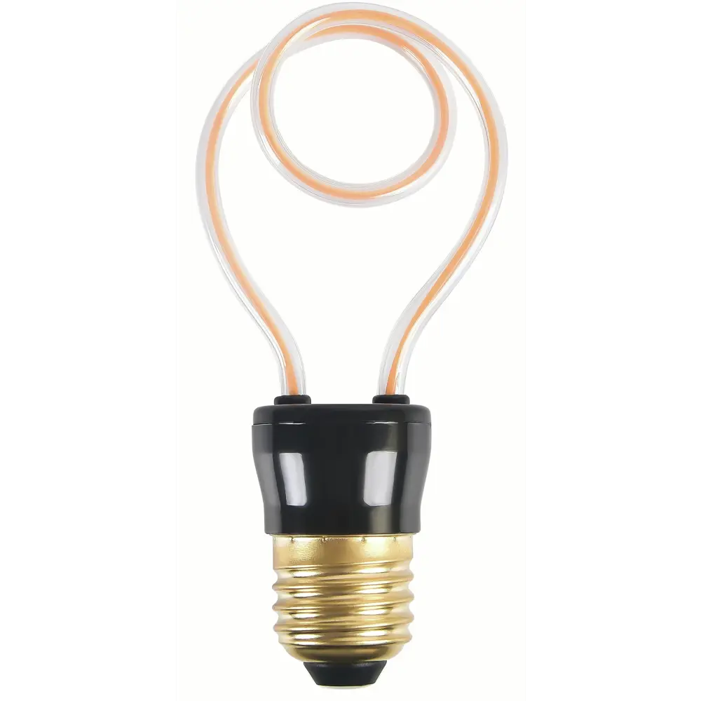 Фото Лампочка декоративная A60 double round 4 Вт E27 8533