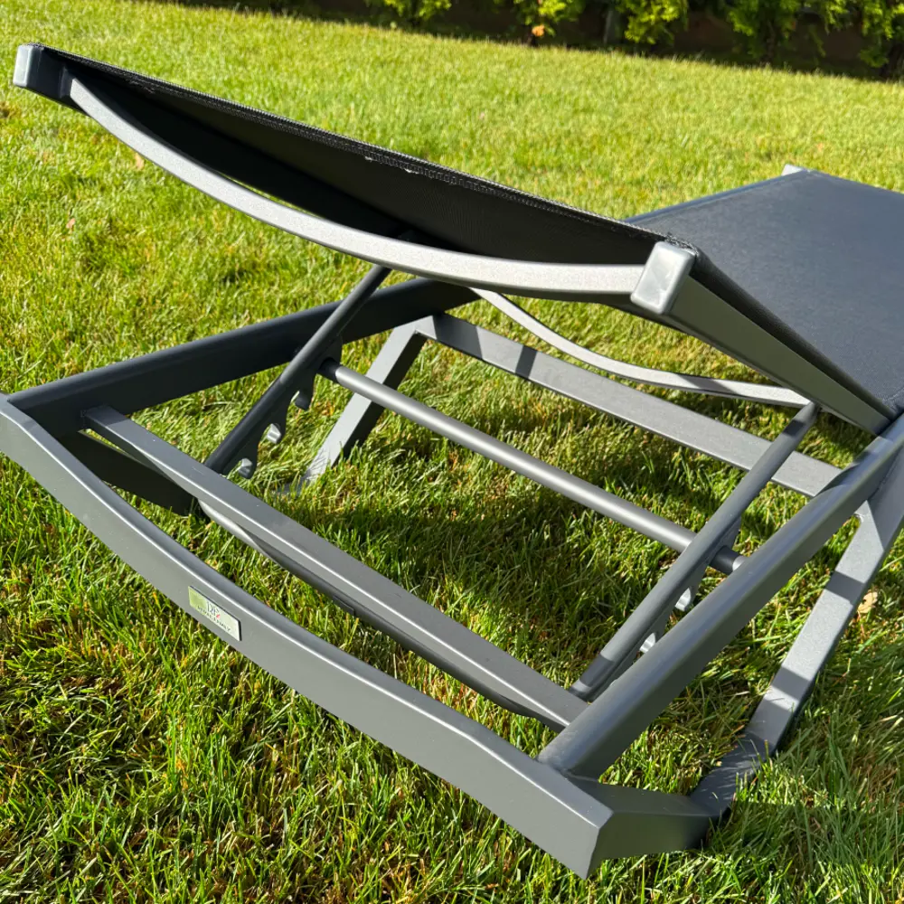 Фото 6 Комплект шезлонгов Royal Family ENZO в черном цвете Фото 6 Комплект шезлонгов Royal Family ENZO в черном цвете