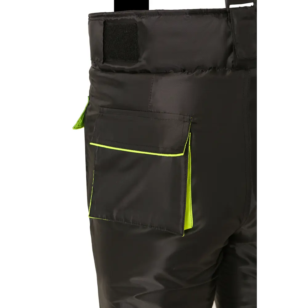 Фото 17 Костюм рабочий утепленный Союзспецодежда Премиум чёрный/лимон размер 56-58 рост 182-188 см
