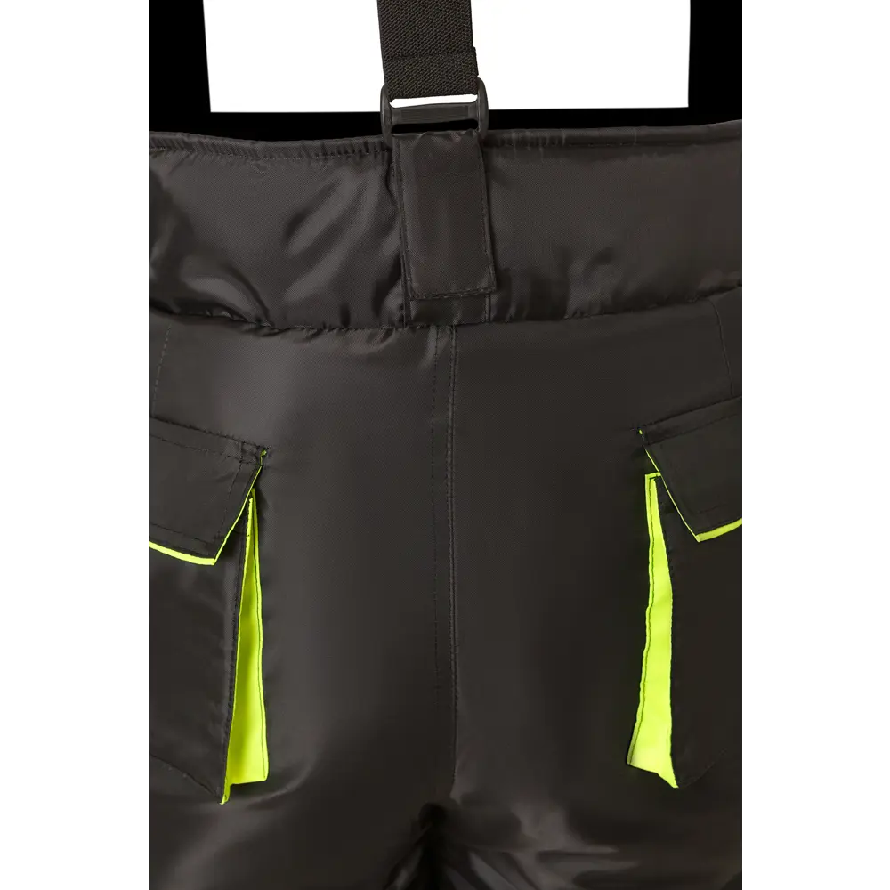 Фото 16 Костюм рабочий утепленный Союзспецодежда Премиум чёрный/лимон размер 56-58 рост 182-188 см