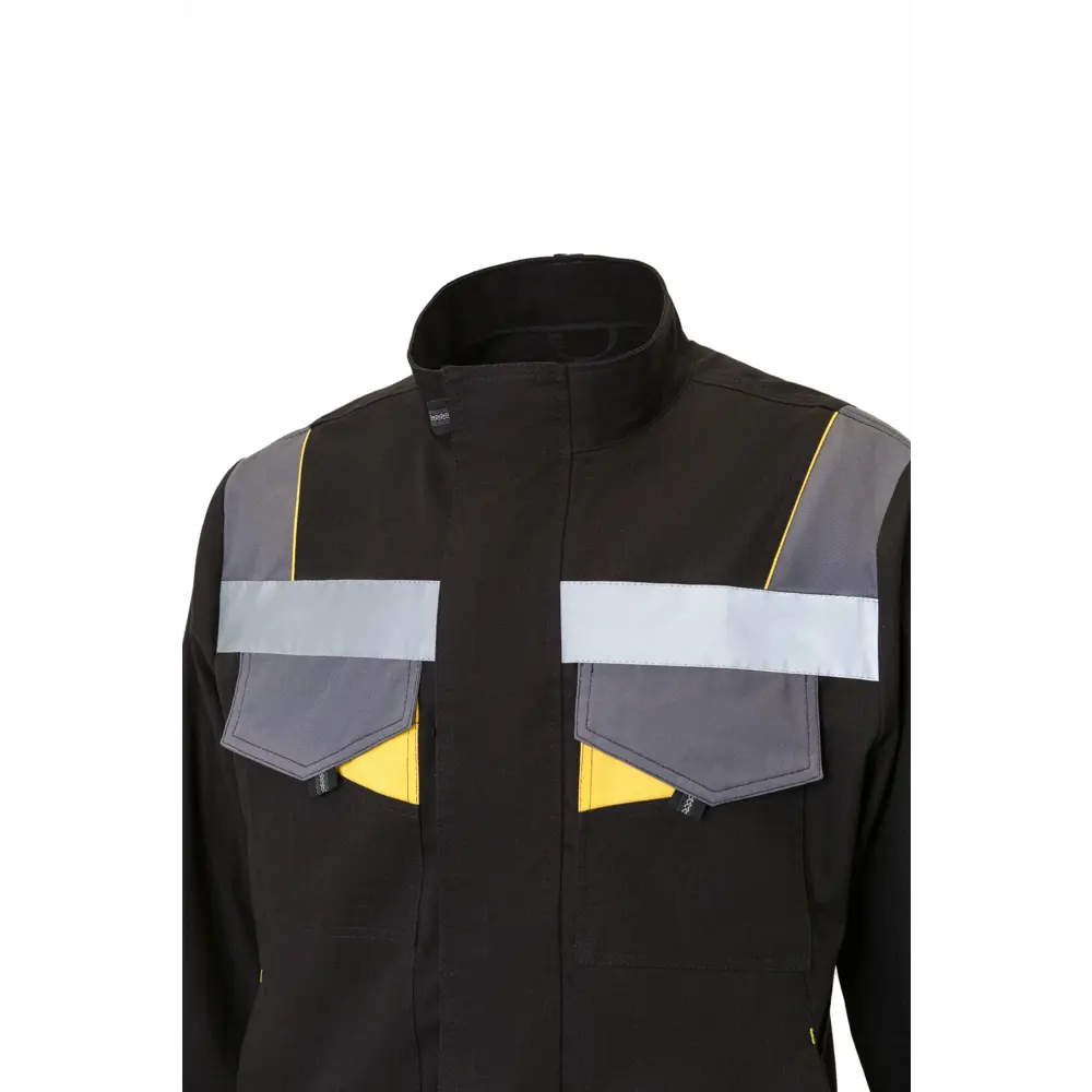 Фото 10 Костюм рабочий Союзспецодежда Энерджи черный/жёлтый размер 44-46 рост 158-164 см Фото 10 Костюм рабочий Союзспецодежда Энерджи черный/жёлтый размер 44-46 рост 158-164 см