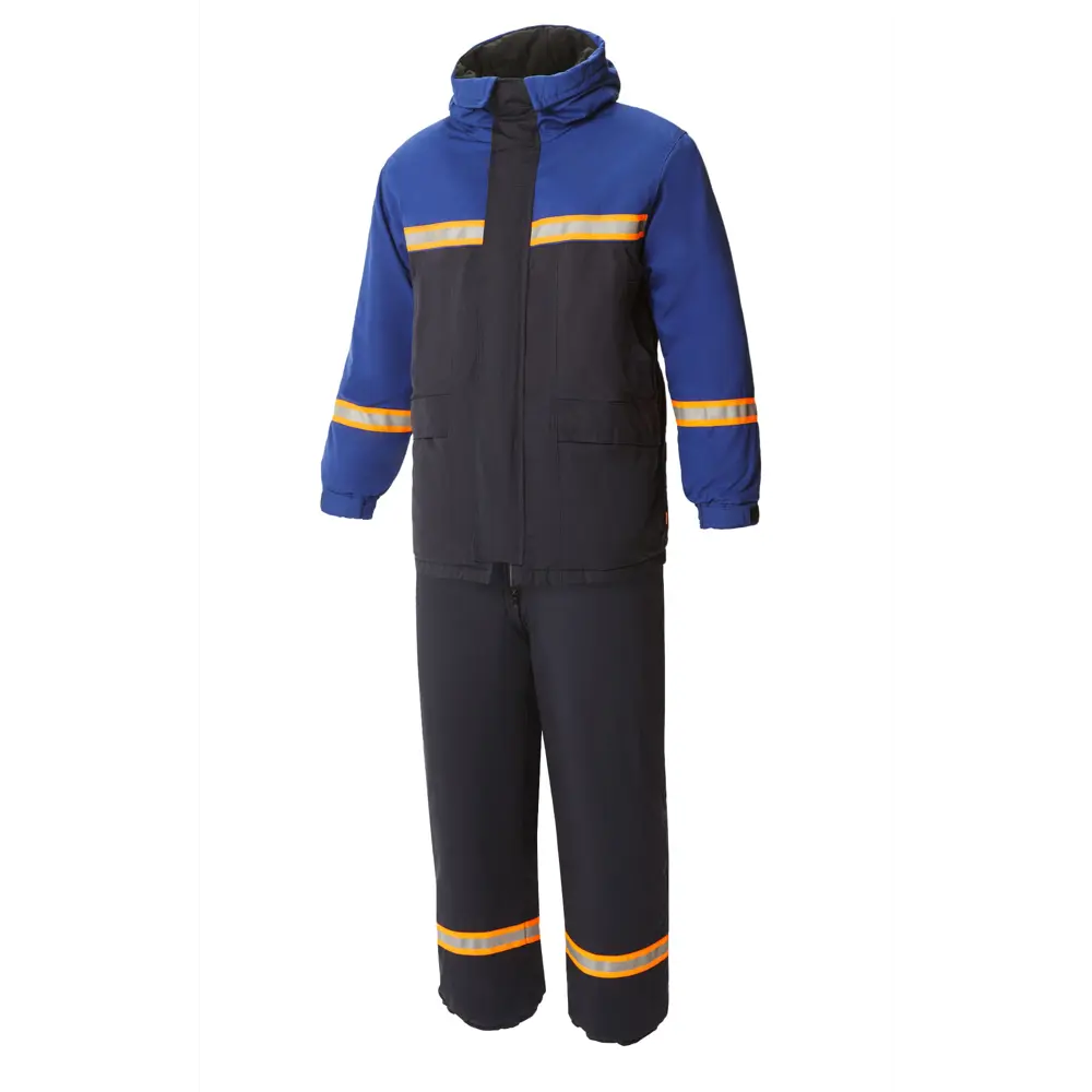 Фото 7 Костюм рабочий утепленный Союзспецодежда Энерджи темно-синий/василёк размер 56-58 рост 182-188 см
