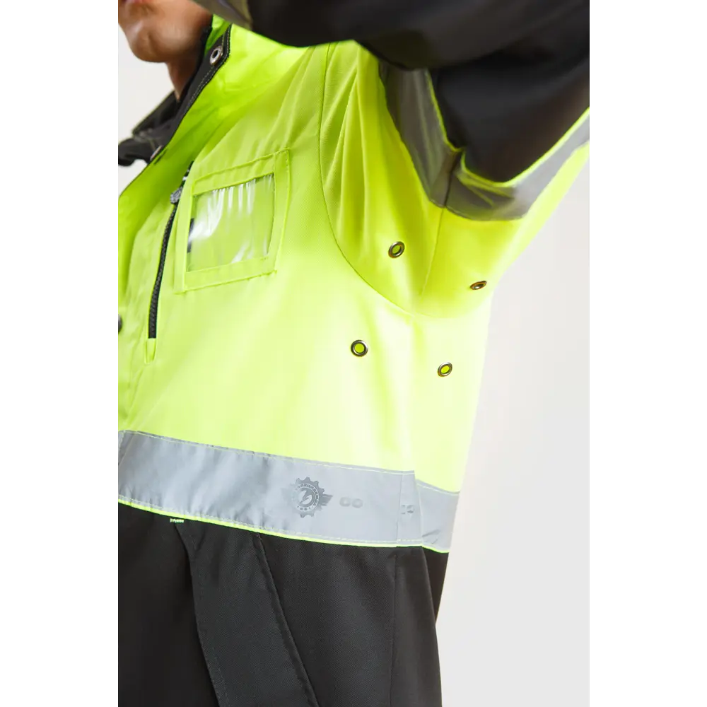 Фото 8 Костюм рабочий Союзспецодежда Премиум черный/лимон размер 44-46 рост 170-176 см Фото 8 Костюм рабочий Союзспецодежда Премиум черный/лимон размер 44-46 рост 170-176 см