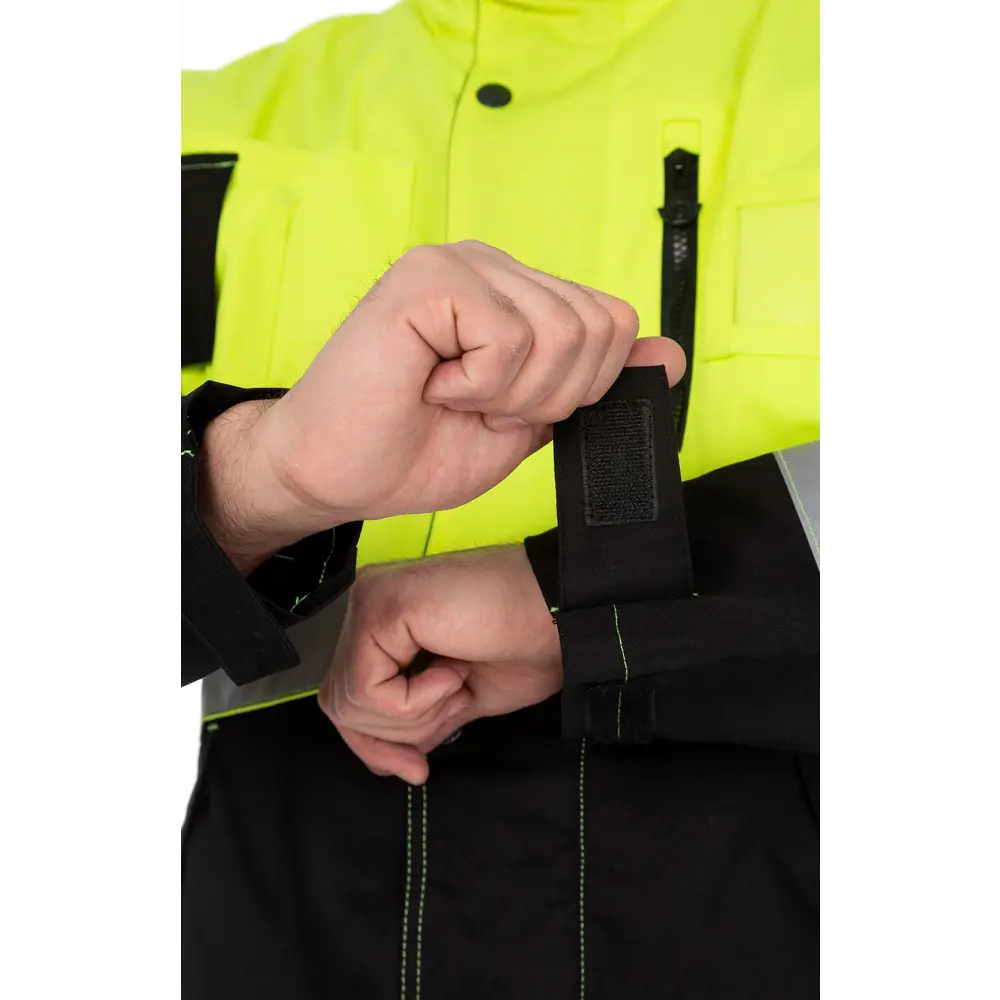 Фото 11 Костюм рабочий Союзспецодежда Премиум черный/лимон размер 44-46 рост 170-176 см Фото 11 Костюм рабочий Союзспецодежда Премиум черный/лимон размер 44-46 рост 170-176 см
