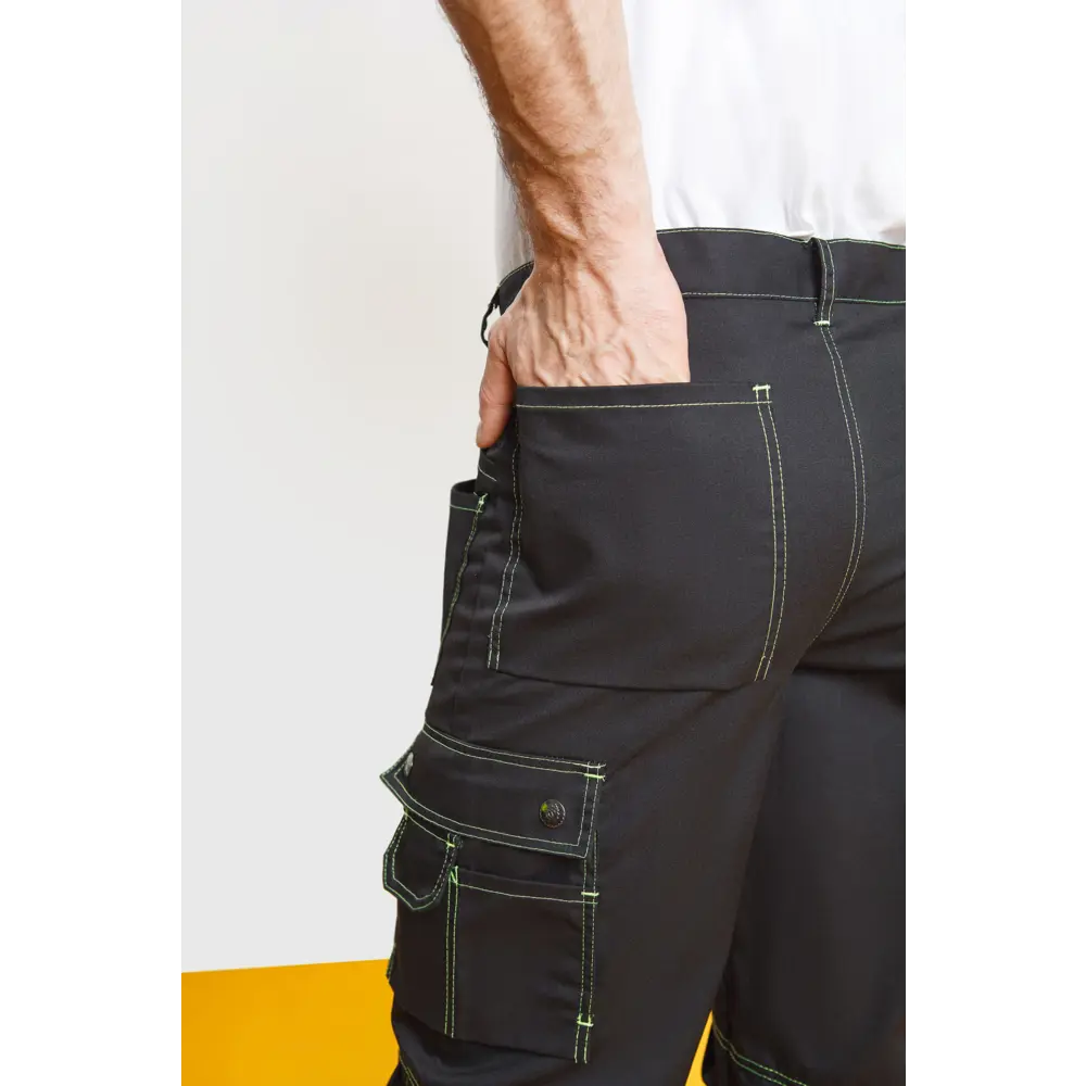 Фото 21 Костюм рабочий Союзспецодежда Премиум черный/лимон размер 44-46 рост 170-176 см Фото 21 Костюм рабочий Союзспецодежда Премиум черный/лимон размер 44-46 рост 170-176 см