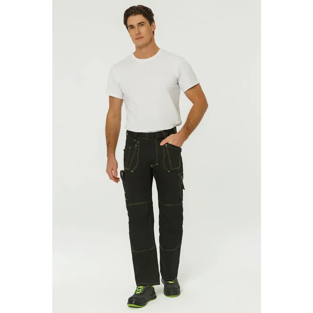 Фото 14 Костюм рабочий Союзспецодежда Премиум черный/лимон размер 44-46 рост 170-176 см Фото 14 Костюм рабочий Союзспецодежда Премиум черный/лимон размер 44-46 рост 170-176 см