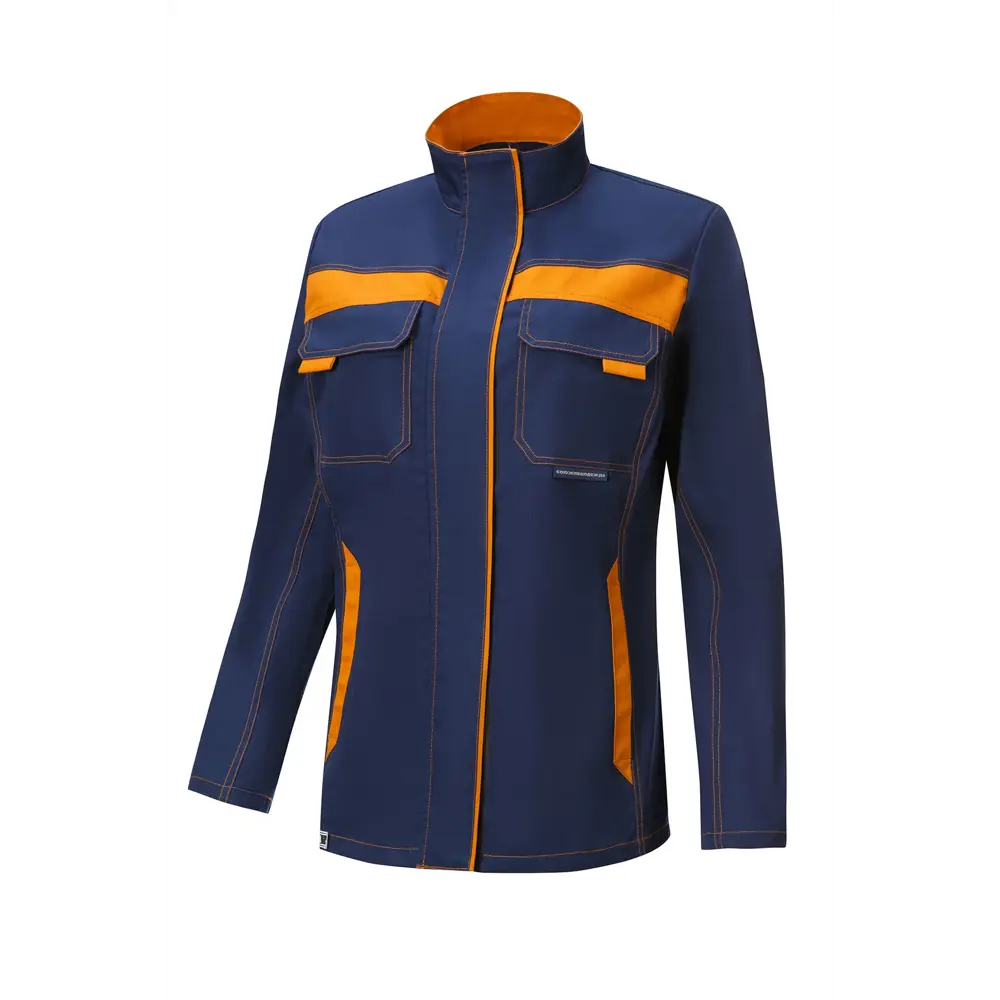 Фото 2 Костюм рабочий Союзспецодежда Star темно-синий/горчичный размер 56-58 рост 158-164 см Фото 2 Костюм рабочий Союзспецодежда Star темно-синий/горчичный размер 56-58 рост 158-164 см