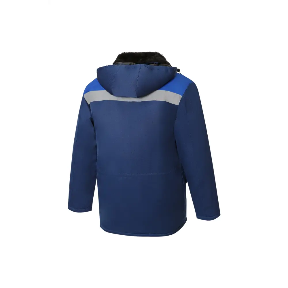 Фото 2 Куртка рабочая утепленная Союзспецодежда Бригадир темно-синяя/василёк размер 60-62 рост 170-176 см Фото 2 Куртка рабочая утепленная Союзспецодежда Бригадир темно-синяя/василёк размер 60-62 рост 170-176 см