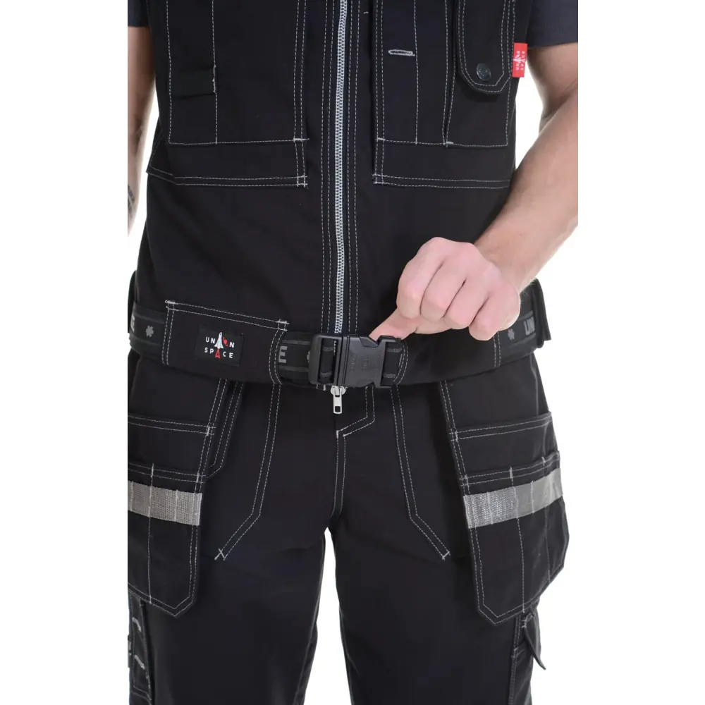 Фото 9 Жилет рабочий Союзспецодежда Union Space черный размер 48-50 рост 158-188 см Фото 9 Жилет рабочий Союзспецодежда Union Space черный размер 48-50 рост 158-188 см