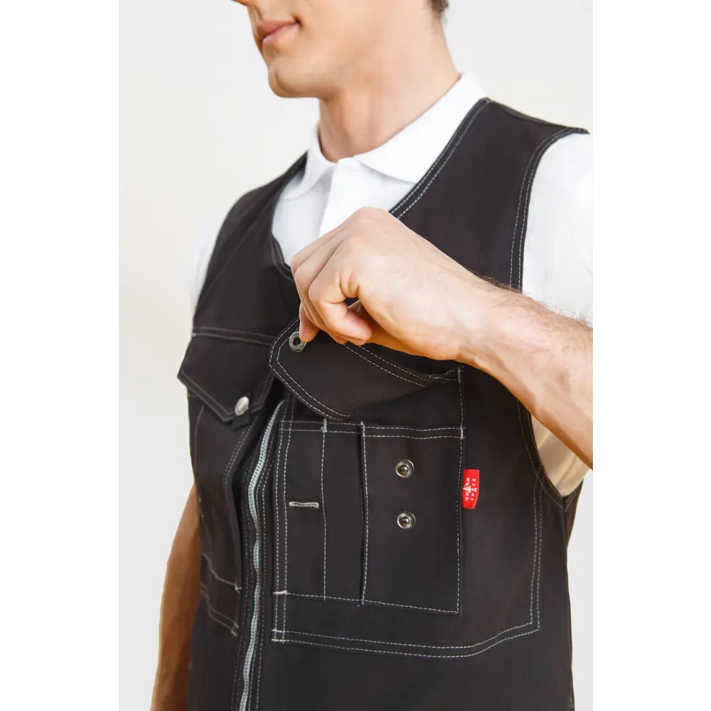 Фото 4 Жилет рабочий Союзспецодежда Union Space черный размер 52-54 рост 158-188 см Фото 4 Жилет рабочий Союзспецодежда Union Space черный размер 52-54 рост 158-188 см