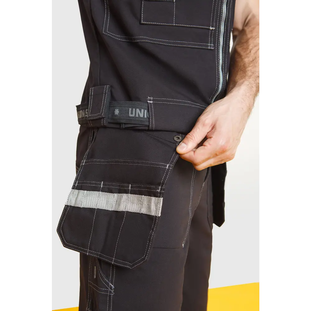 Фото 5 Жилет рабочий Союзспецодежда Union Space черный размер 52-54 рост 158-188 см Фото 5 Жилет рабочий Союзспецодежда Union Space черный размер 52-54 рост 158-188 см