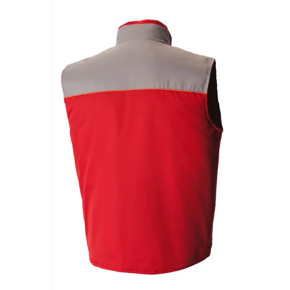 Фото 9 Жилет рабочий утепленный Союзспецодежда Профессионал красный/светло-серый размер 64-66 рост 182-188 см Фото 9 Жилет рабочий утепленный Союзспецодежда Профессионал красный/светло-серый размер 64-66 рост 182-188 см