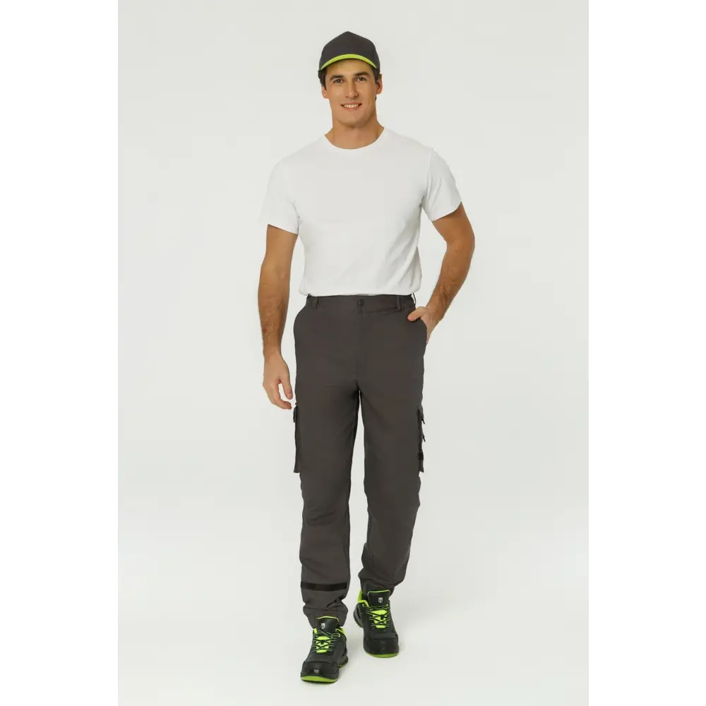 Фото 3 Брюки рабочие Союзспецодежда Cottura графит размер 64-66 рост 182-188 см Фото 3 Брюки рабочие Союзспецодежда Cottura графит размер 64-66 рост 182-188 см