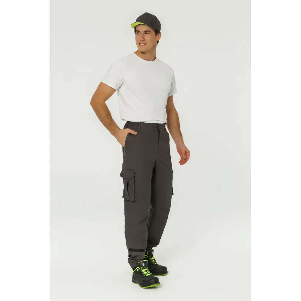 Фото 4 Брюки рабочие Союзспецодежда Cottura графит размер 64-66 рост 182-188 см Фото 4 Брюки рабочие Союзспецодежда Cottura графит размер 64-66 рост 182-188 см