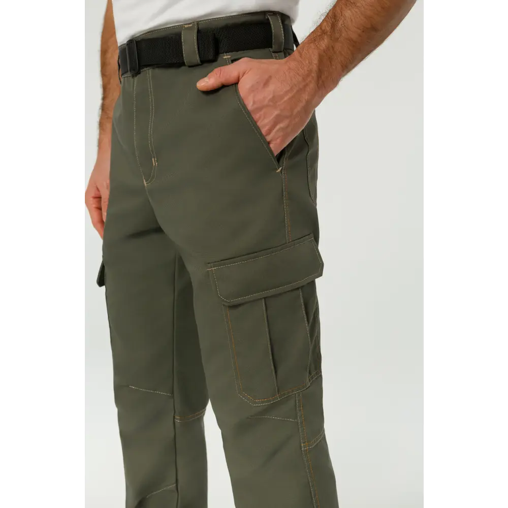 Фото 4 Брюки рабочие Союзспецодежда Premium серые хаки размер 56-58 рост 182-188 см Фото 4 Брюки рабочие Союзспецодежда Premium серые хаки размер 56-58 рост 182-188 см