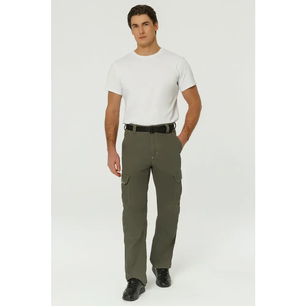 Фото Брюки рабочие Союзспецодежда Premium серые хаки размер 60-62 рост 170-176 см Фото Брюки рабочие Союзспецодежда Premium серые хаки размер 60-62 рост 170-176 см