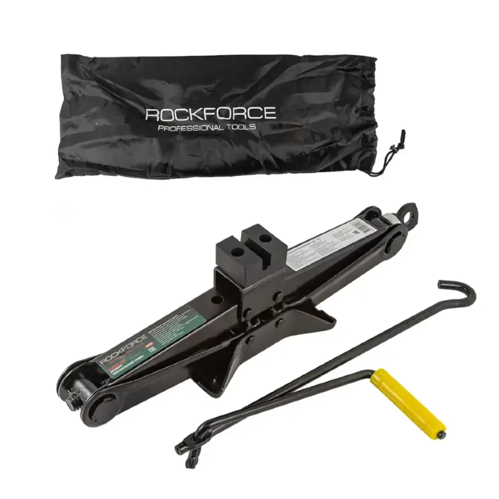 Фото Домкрат ромбовый механический Rockforce RF-10152 до 2 т, 115-380 мм Фото Домкрат ромбовый механический Rockforce RF-10152 до 2 т, 115-380 мм