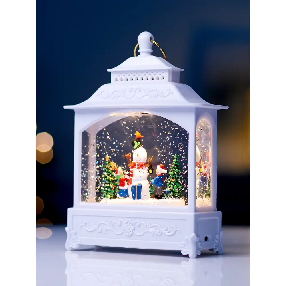 Фото 3 Электрическая светящаяся фигура Luazon Lighting 10872805 Снеговик 5.5x14x19.5 см теплый белый Фото 3 Электрическая светящаяся фигура Luazon Lighting 10872805 Снеговик 5.5x14x19.5 см теплый белый