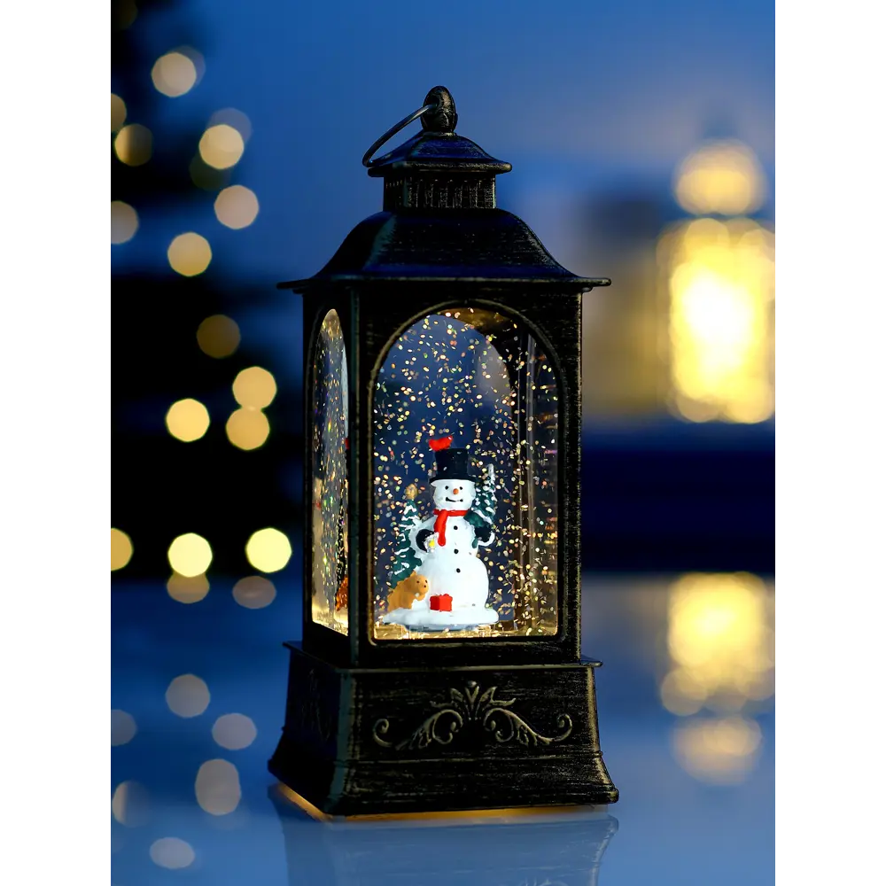 Фото Электрическая светящаяся фигура Luazon Lighting 10881574 Снеговик 21x8.5x8.5 см теплый белый Фото Электрическая светящаяся фигура Luazon Lighting 10881574 Снеговик 21x8.5x8.5 см теплый белый