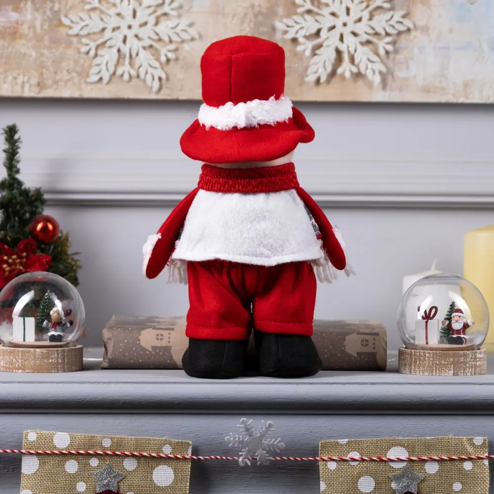 Фото 3 Электрическая светящаяся фигура Luazon Lighting 9898169 Снеговик 14x30x8 см теплый белый Фото 3 Электрическая светящаяся фигура Luazon Lighting 9898169 Снеговик 14x30x8 см теплый белый