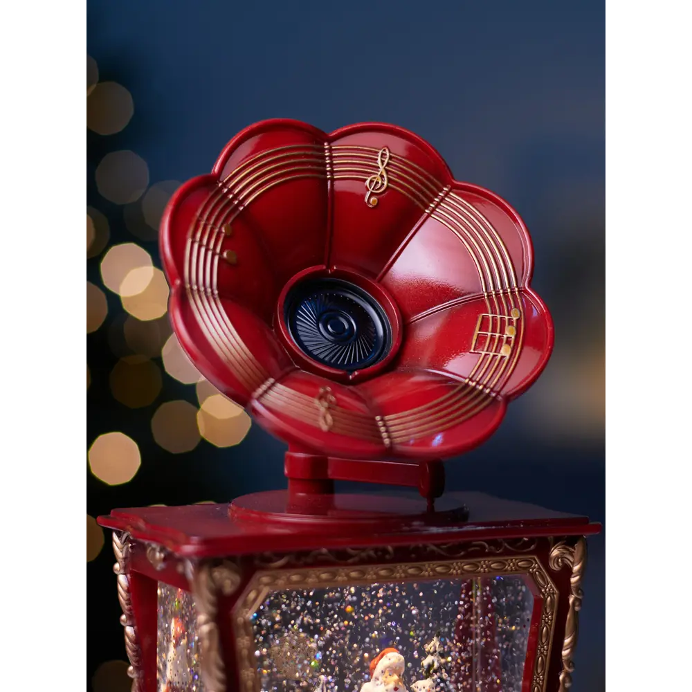 Фото 5 Электрическая светящаяся фигура Luazon Lighting 10872806 Граммофон 36x16x9 см теплый белый