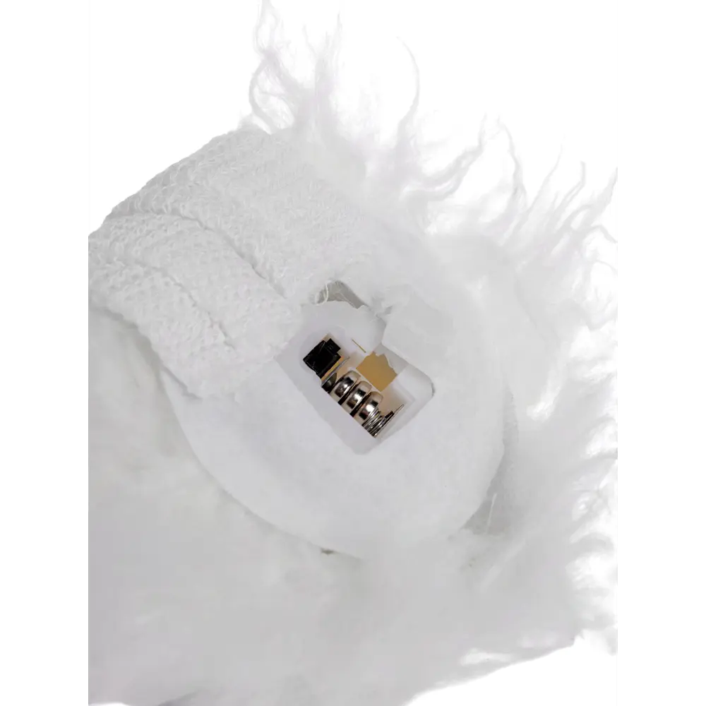 Фото 6 Электрическая светящаяся фигура Luazon Lighting 10874035 Гном белая шапочка 33 см теплый белый