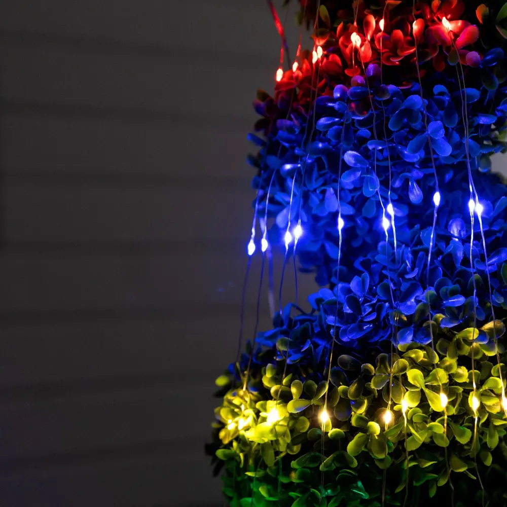 Фото 6 Электрогирлянда Luazon Lighting 9292991 хвост Rosa 1 м 10 нитей 100 ламп 2 режима разноцветный Фото 6 Электрогирлянда Luazon Lighting 9292991 хвост Rosa 1 м 10 нитей 100 ламп 2 режима разноцветный