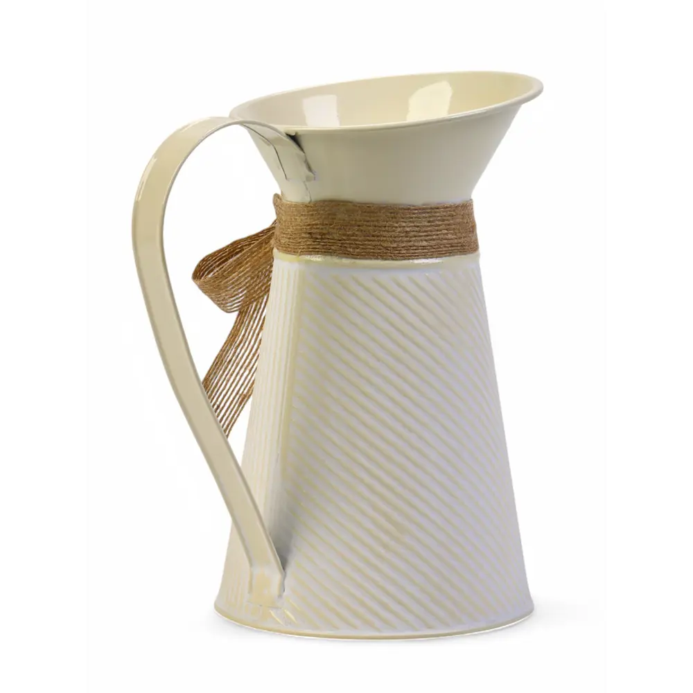 Фото 3 Кашпо Take It Easy Кувшин Гленн белый 12х12х20см 9943857 Фото 3 Кашпо Take It Easy Кувшин Гленн белый 12х12х20см 9943857