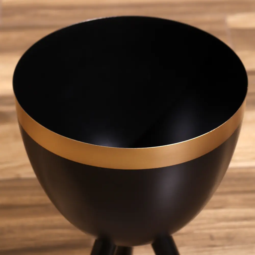 Фото 4 Кашпо Сима-Ленд на подставке Блэки металл набор 2 шт диаметр 28 и 23 см 9916680 Фото 4 Кашпо Сима-Ленд на подставке Блэки металл набор 2 шт диаметр 28 и 23 см 9916680