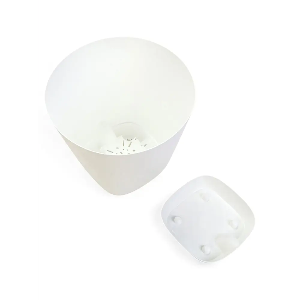 Фото 5 Горшок для растений Сима-Ленд с прикорневым поливом 28 л D-37см H-38см Белый Гранд 10917375 Фото 5 Горшок для растений Сима-Ленд с прикорневым поливом 28 л D-37см H-38см Белый Гранд 10917375