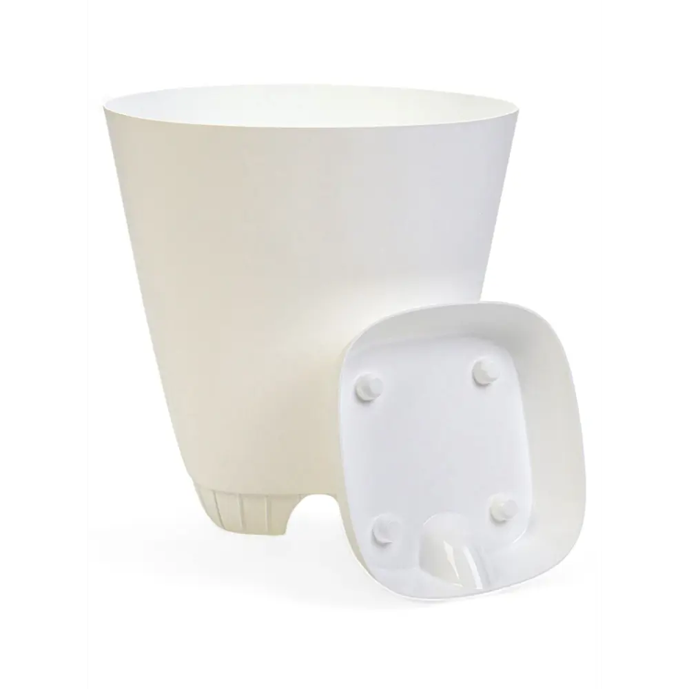 Фото 4 Горшок для растений Сима-Ленд с прикорневым поливом 28 л D-37см H-38см Белый Гранд 10917375 Фото 4 Горшок для растений Сима-Ленд с прикорневым поливом 28 л D-37см H-38см Белый Гранд 10917375