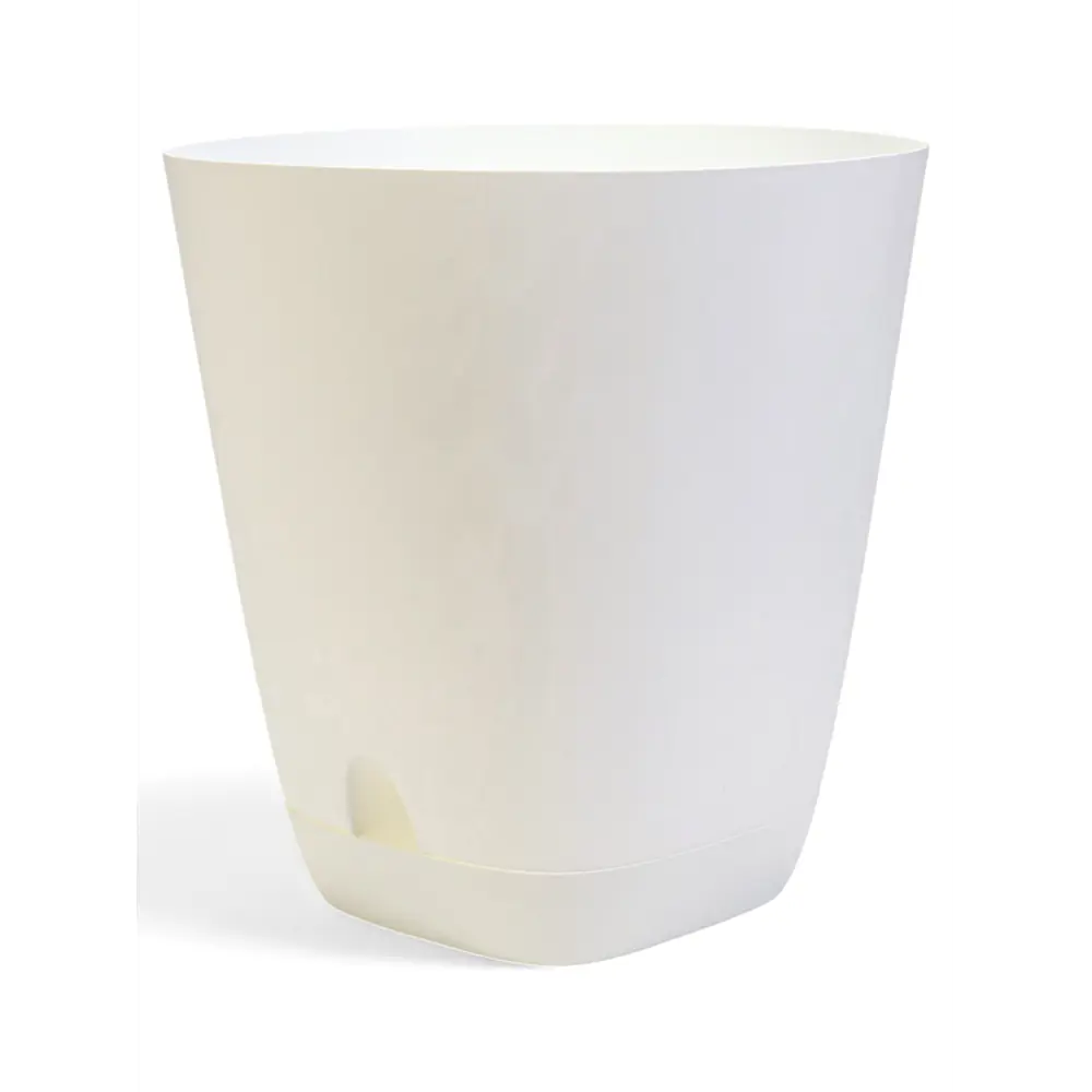 Фото Горшок для растений Сима-Ленд с прикорневым поливом 28 л D-37см H-38см Белый Гранд 10917375 Фото Горшок для растений Сима-Ленд с прикорневым поливом 28 л D-37см H-38см Белый Гранд 10917375