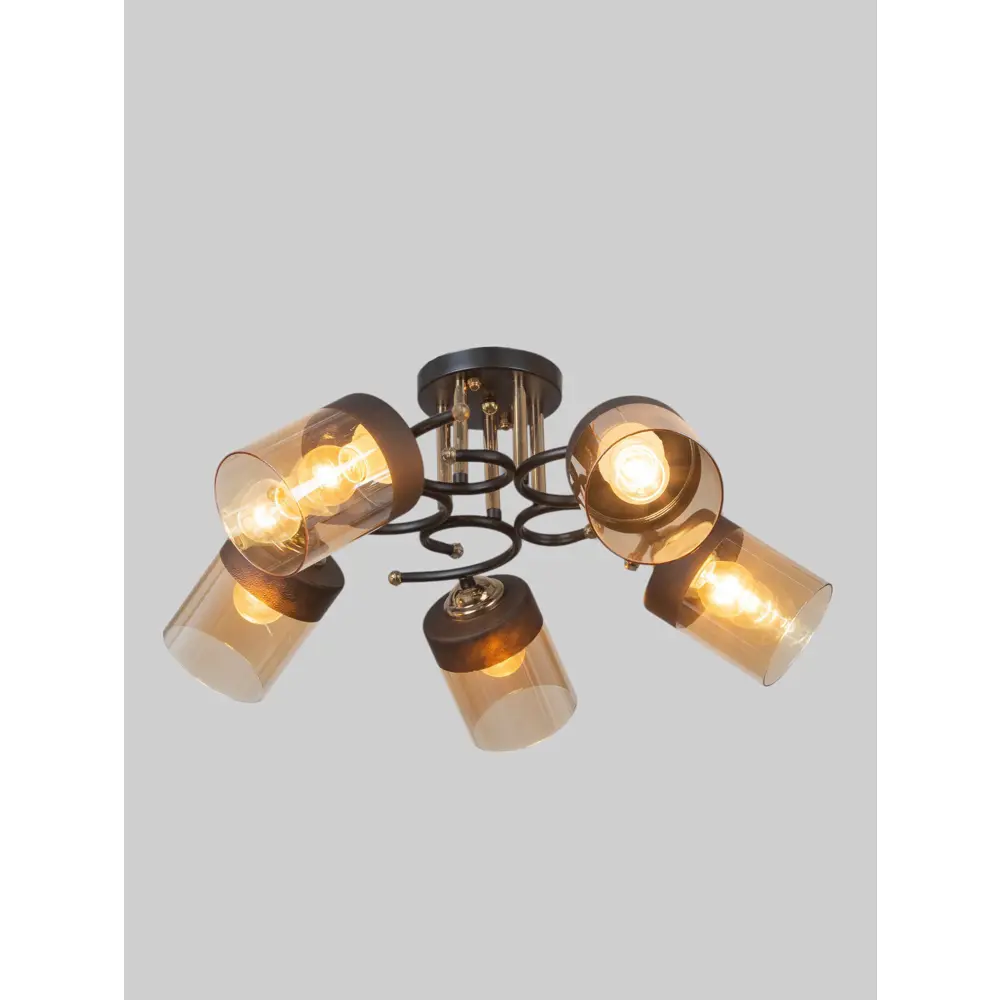 Фото 2 Люстра потолочная Bayerlux Сима-ленд 9717734 5 ламп 3 м² цвет белый Фото 2 Люстра потолочная Bayerlux Сима-ленд 9717734 5 ламп 3 м² цвет белый