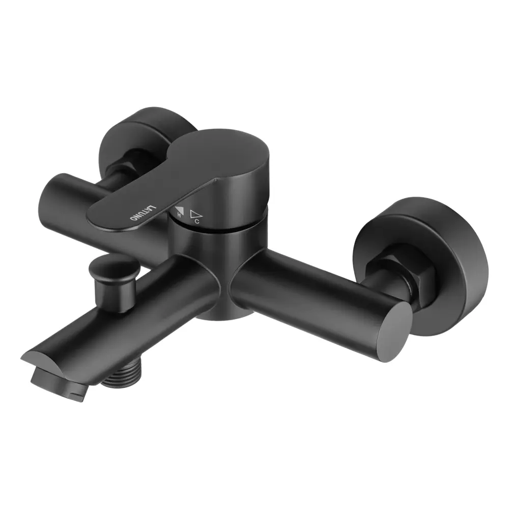 Фото 3 Смеситель для ванны Latuno L11303B цвет черный