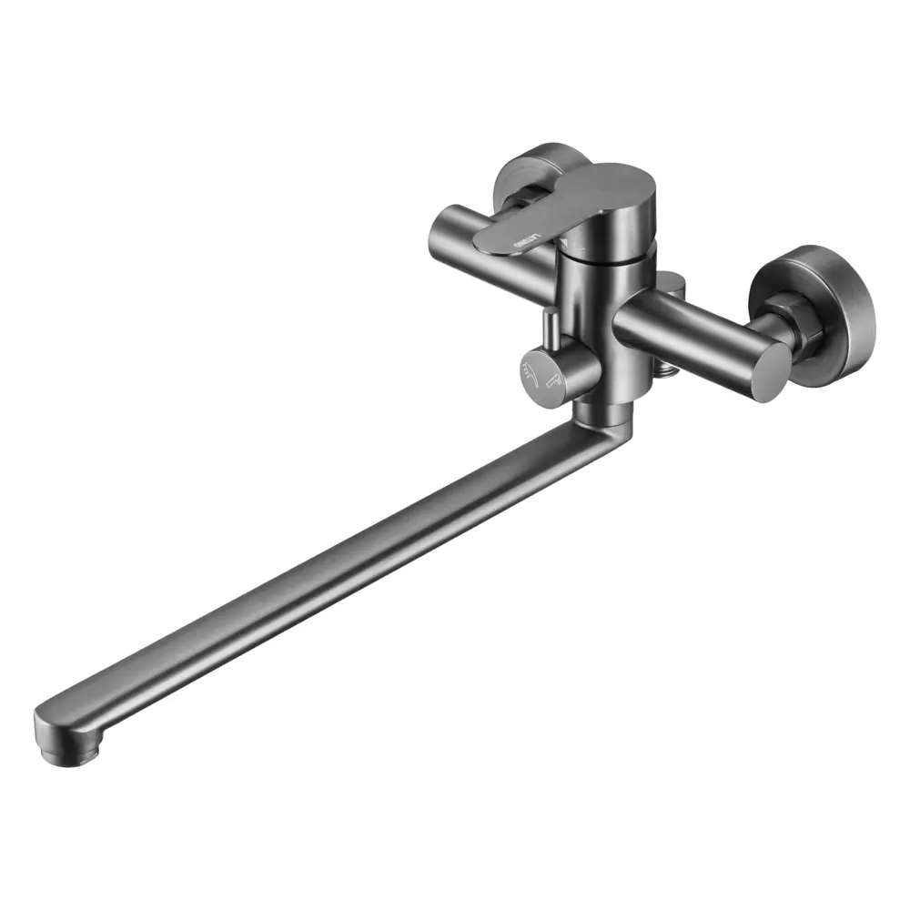 Фото 3 Смеситель для ванны Latuno L11309GT цвет графит