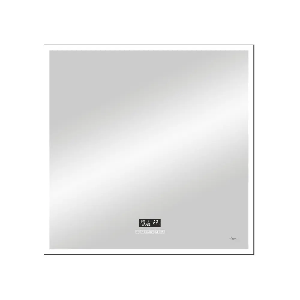 Фото 2 Зеркало для ванной Reflexion RF5224GH с подсветкой 80x80см Фото 2 Зеркало для ванной Reflexion RF5224GH с подсветкой 80x80см