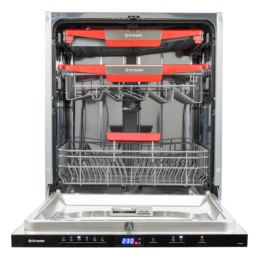 Фото Встраиваемая посудомоечная машина Gressel UBB601 59.8 см 6 программ цвет черный Фото Встраиваемая посудомоечная машина Gressel UBB601 59.8 см 6 программ цвет черный