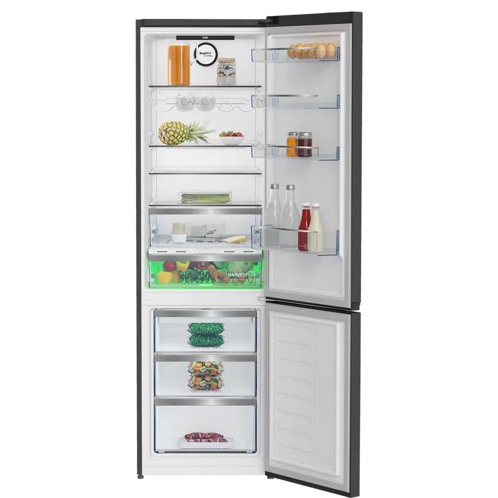 Фото 3 Отдельностоящий холодильник Beko B5RCNK403ZXBR 59.5x201 см цвет стальной серый Фото 3 Отдельностоящий холодильник Beko B5RCNK403ZXBR 59.5x201 см цвет стальной серый